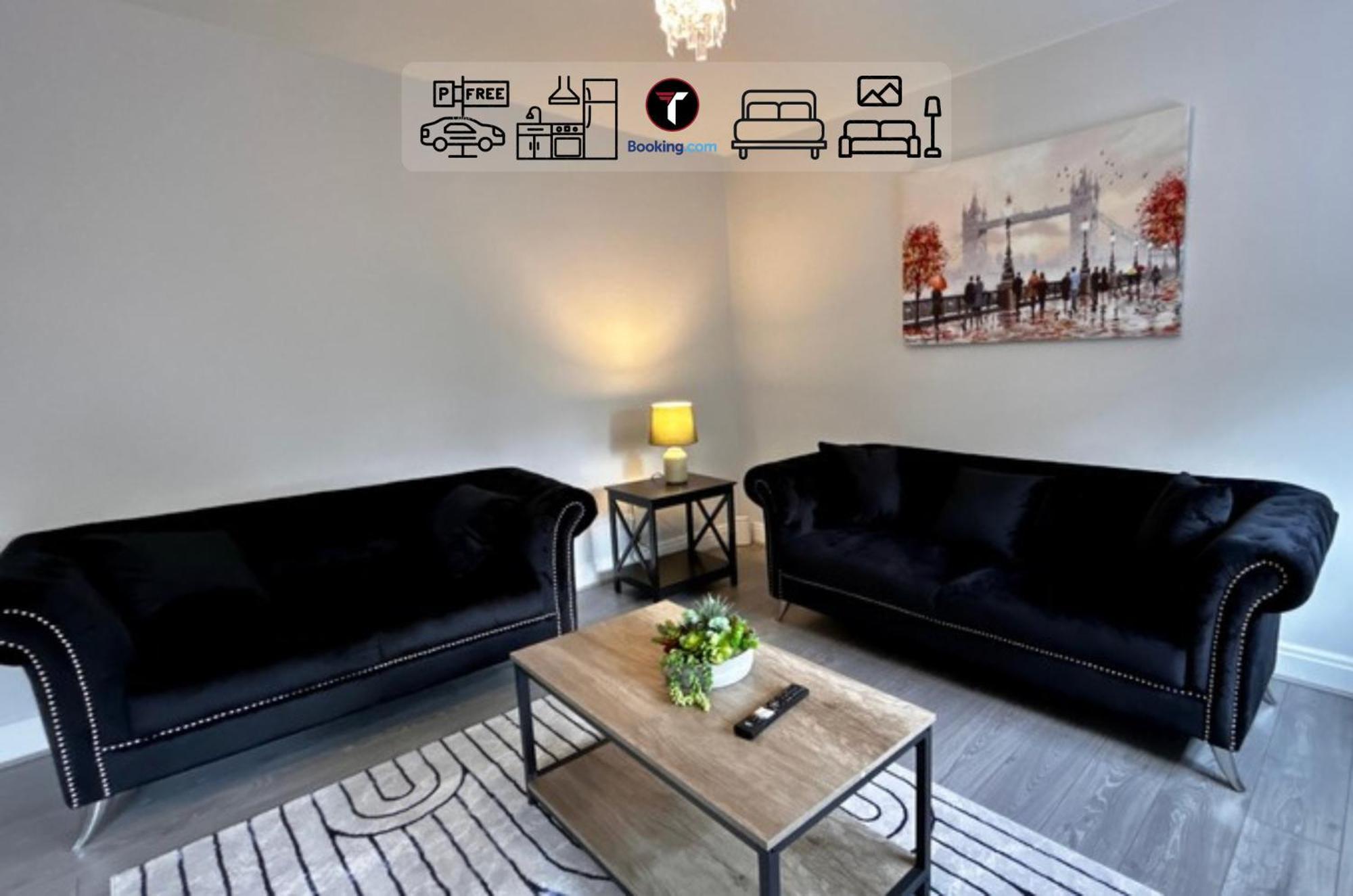 Spacious 4 Bedroom By Tara Stays Short Lets & Serviced Accommodation Aldershot With Free Wifi & Garden מראה חיצוני תמונה
